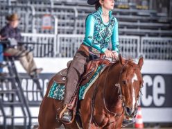 Futurity 2024 - ADELISE RIPARBELLI & AF DOUBLE THE SNAP score 213