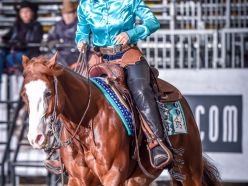 Futurity 2024 - LAURA VACCARI & INFERNO SLIDE score 208