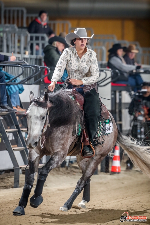 Futurity 2024 - ELEONORA PANNUNZI &amp; SAILOR SMOKEGUN score 212,5