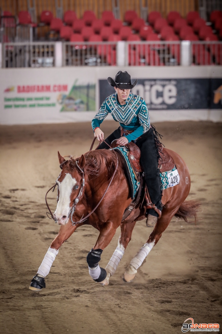 Futurity 2021 - SILVIA BIAGINI &amp; RUF LITTLE CHEX score 214