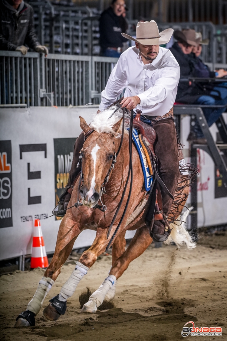 Futurity 2024 - MASSIMILIANO VALENTE &amp; VA LIKE A PLATINUM score 215,5