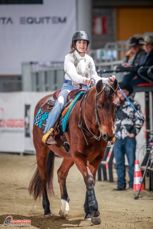 Futurity 2024 - VITTORIA ROSCIONI &amp; RS COCA O LENA score 207