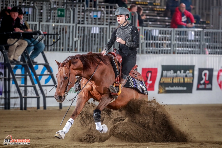 Futurity 2024 - BIANCA ROMANO &amp; POSITIVELY GUN 246 score 206,5