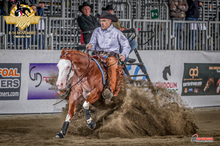 Futurity 2024 - GIUSEPPE PREVOSTI &amp; GH DREAMED COLONEL score 218