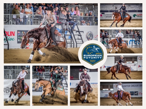 Zehetbauer e SS Pretty Nifty Aggiungono un&#039;Altra Vittoria alla Loro Collezione all&#039;Inaugurale NRHA European Futurity da Un Milione di Dollari di Added