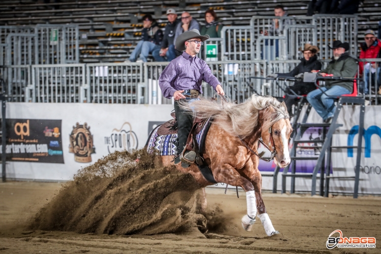 Futurity 2024 - MATTEO VEDOVATO &amp; HEZA FROZEN INFERNO score 209