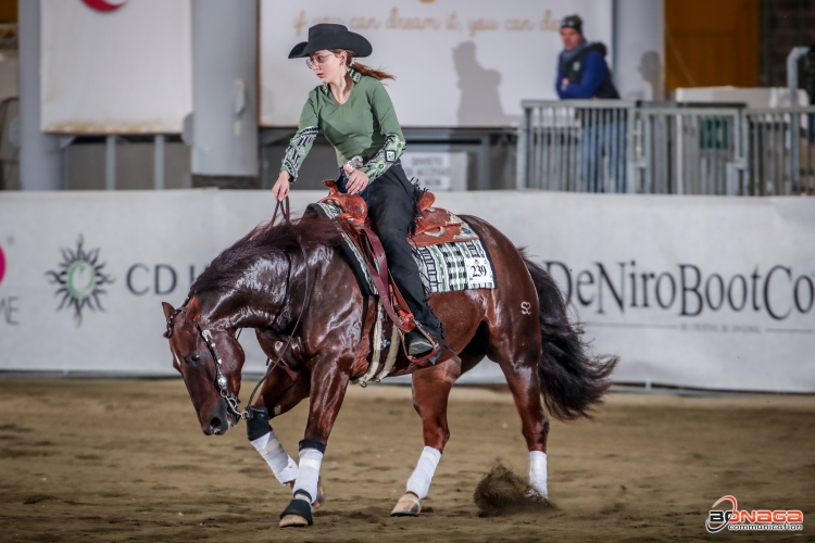 Futurity 2024 - ANNA-MARIA ZEHETBAUER &amp; SS PRETTY NIFTY score 220,5