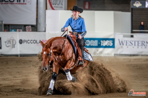 Futurity 2024 - ANNA-MARIA ZEHETBAUER &amp; SS PARTY ROCKIN score 217,5