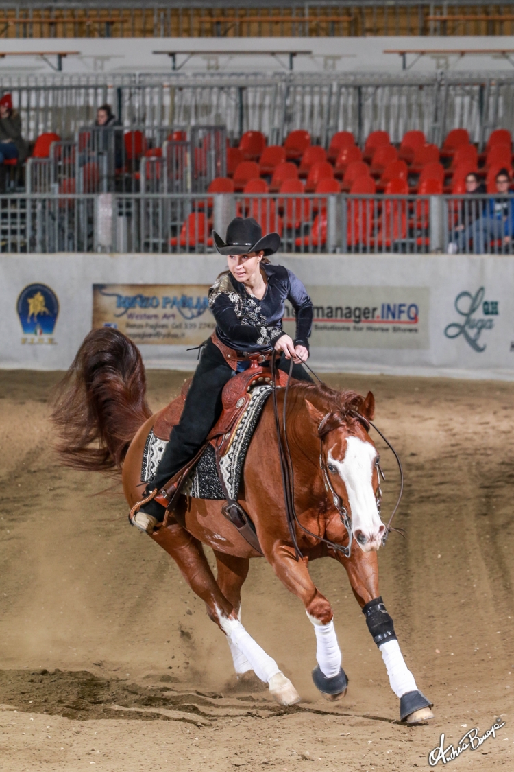 Futurity 2019 - SILVIA BIAGINI &amp; RUF LITTLE CHEX score 140,5