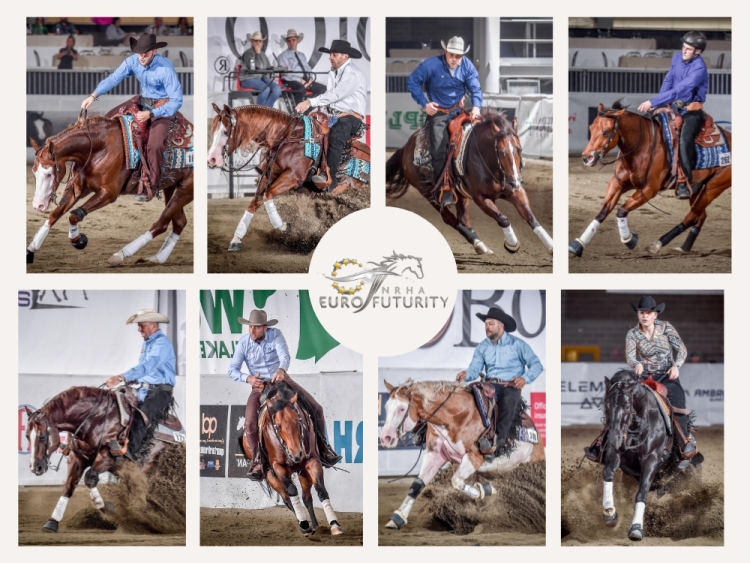 2023 NRHA European Futurity: Capello and Shya Shine Non Pro Futurity Champions