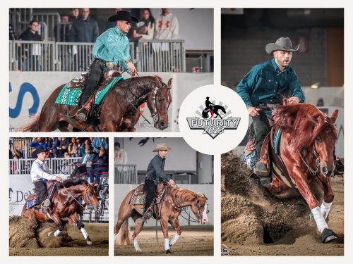 The $254.660-added IRHA/IRHBA/NRHA Open Futurity Finals presented by Arcese: Sicuro and Gunner Be Step conquer the Open Championship