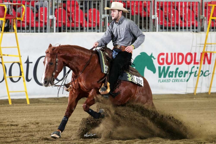 Futurity 2018 - MAURO VECCHIUTTI &amp; ESKIMO JABALENA owner MAURO VECCHIUTTI score 144,5