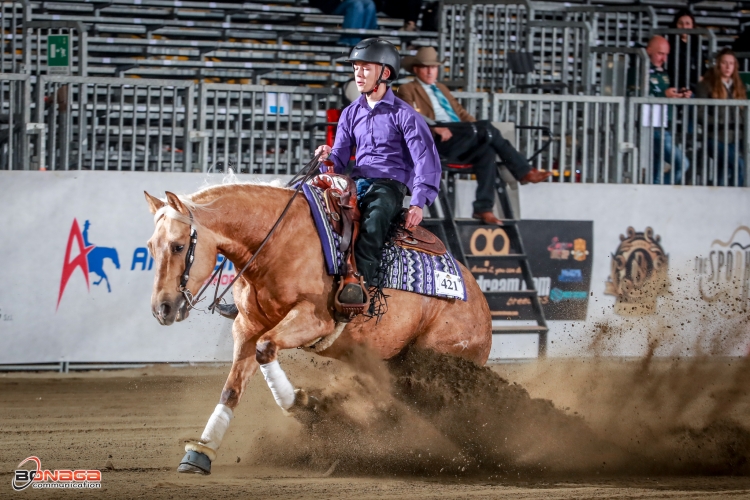 Futurity 2024 - RICCARDO LAURENZANO &amp; SUPER LITTLE STEP score 213