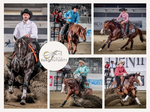 2023 NRHA European Futurity: Cortesi and July Joe Snap Lead the Open Qualifier